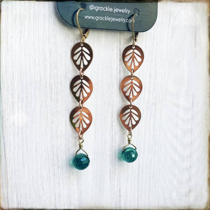 Green with Ivy for wholesale by Grackle Jewelry