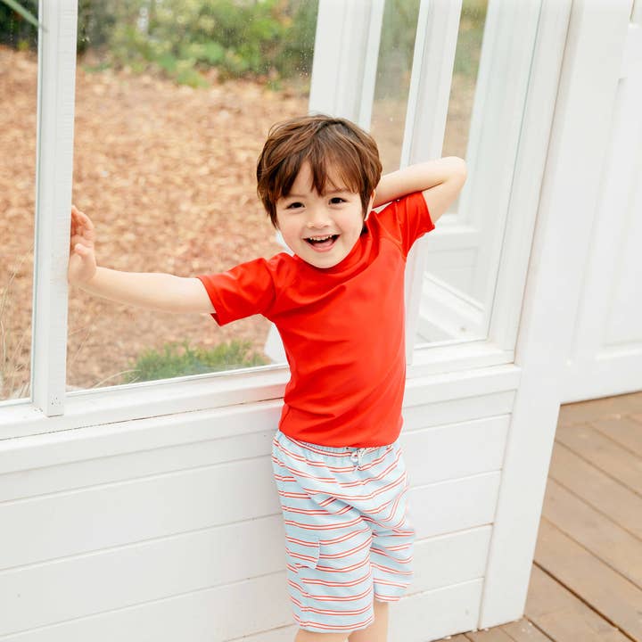 Line Bathers Boy Swim Trunks Shorts for wholesale on Faire
