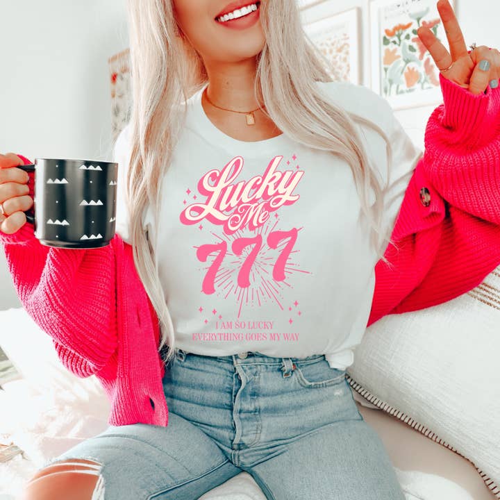 Lucky me 777 Lucky Adult Tee (Pink) and other Purchase Wholesale 777 lucky beer. Free Returns & Net 60 Terms on Faire trending on Faire.