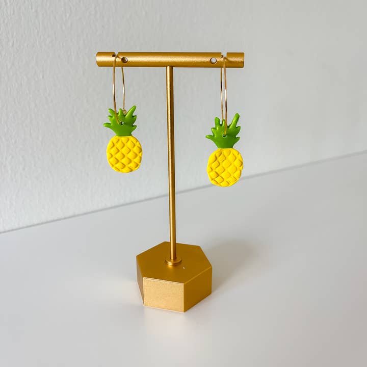 Clay Lab Creations - Wholesale Hoop Earrings - Fruit Hoop Earrings5