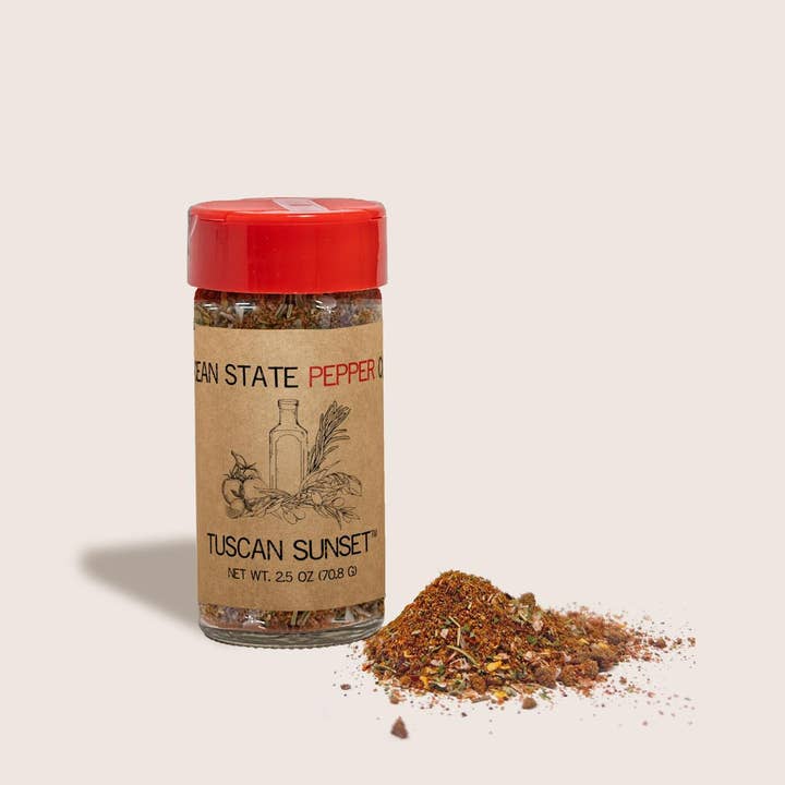 Tuscan Sunset - Sundried Tomato and Herb Blend for wholesale by Ocean State Pepper Co.