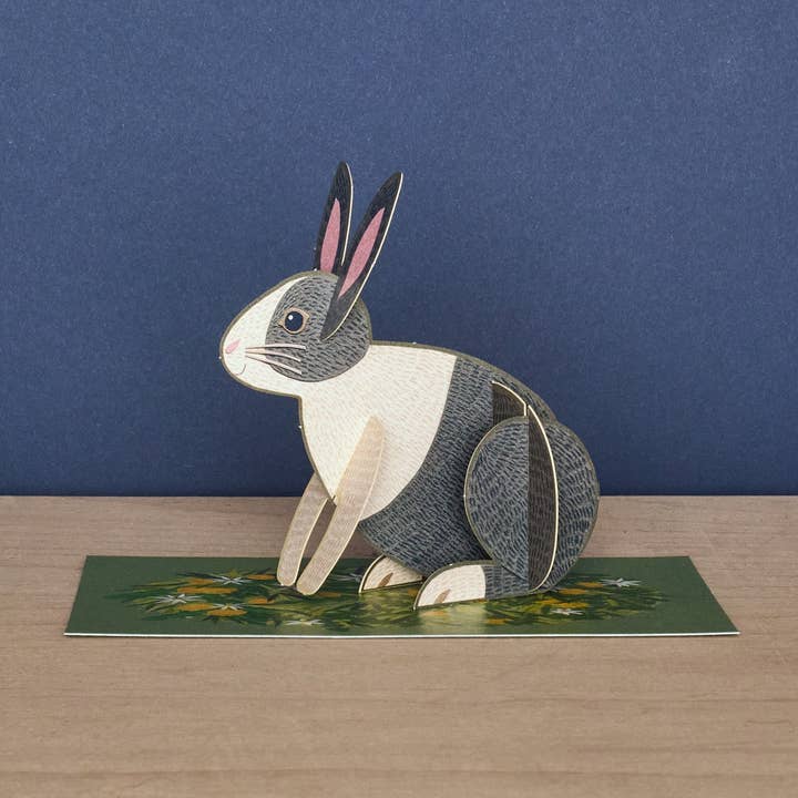 Art Angels - Wholesale Everyday Greeting Card - Pop-Out Rabbit0