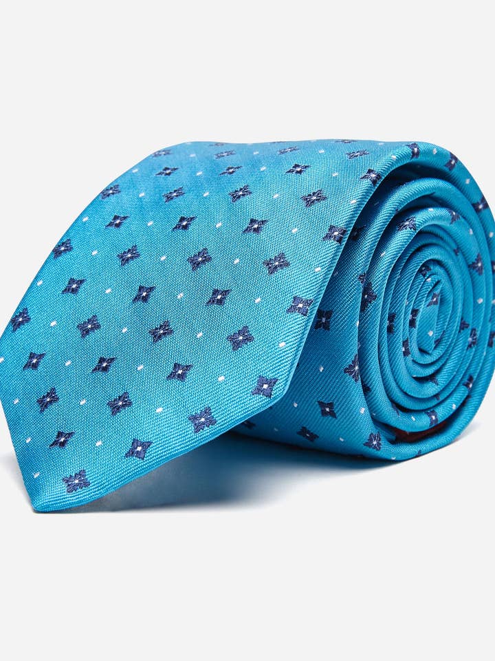 Globe zijden stropdas voor wholesale door Menzclub