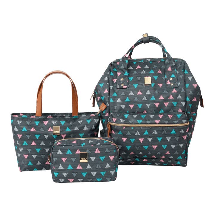 J World Posy 3Pc Sac Décontracté (Sac à dos, Cabas & Pochette) pour la vente par J World