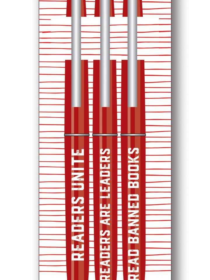 Rebellious Pens (Red) for wholesale by Gibbs Smith