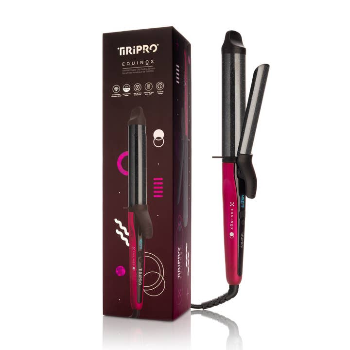 Tiri Pro - Wholesale Curling Iron/Wand - Equinox Digital 32mm Professional Clip Curler8