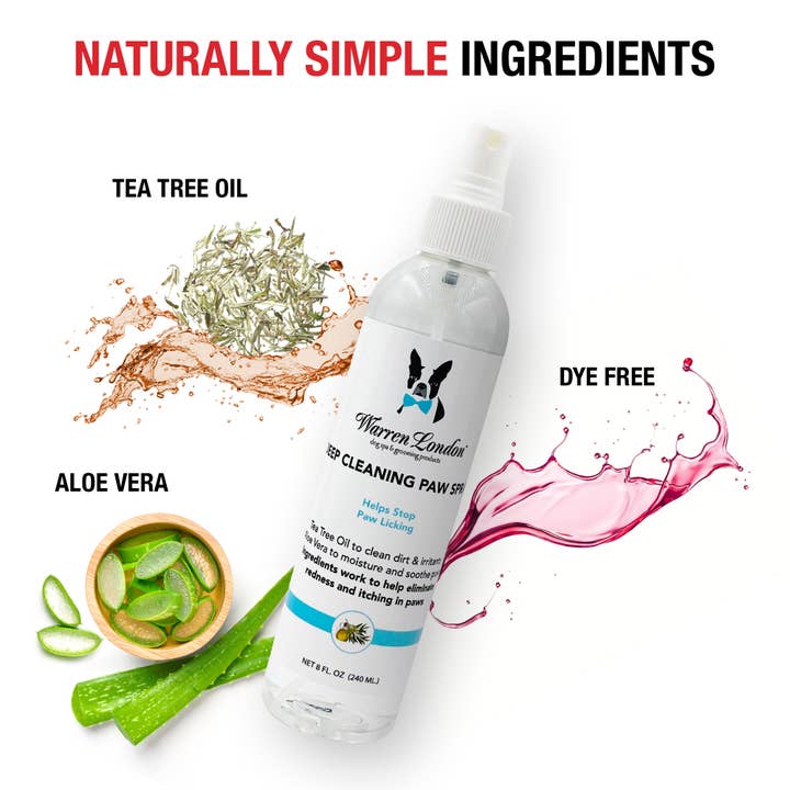 Warren London Dog Products – wholesale Pet paw protection – Deep Cleaning Paw Spray2