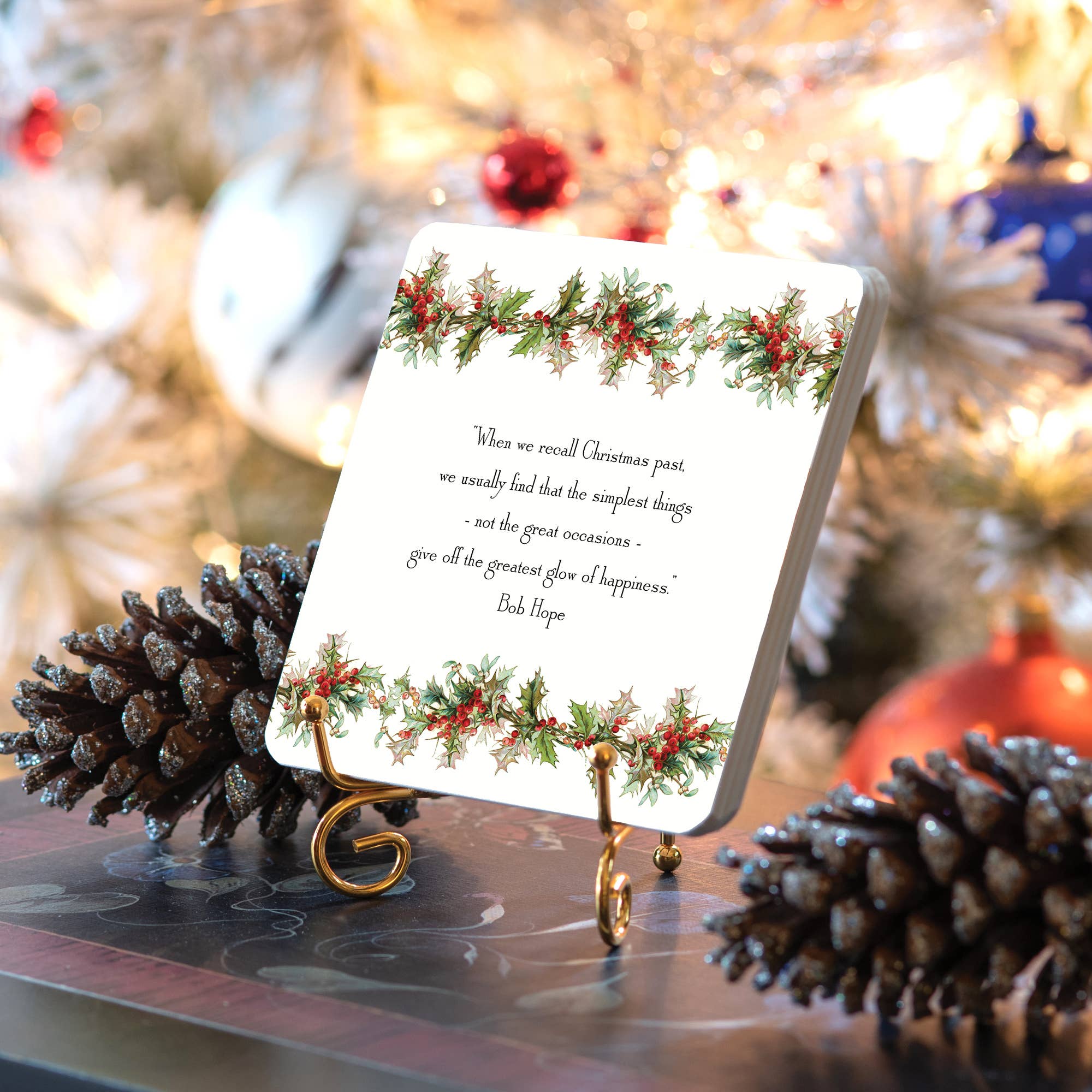 Maison de Papier - Wholesale Advent Calendar - VCO0001999 Christmas Quote Set 5.5" 1