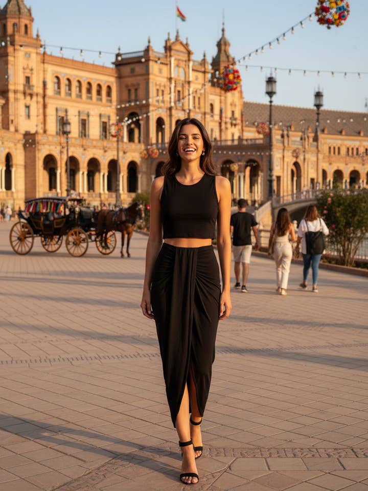 BLACK SET 7878 for wholesale by EMMA WU DESIGN