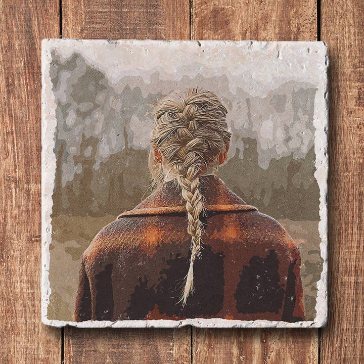 Vintage Style Album Coasters - Evermore for wholesale by Black Angel Designs