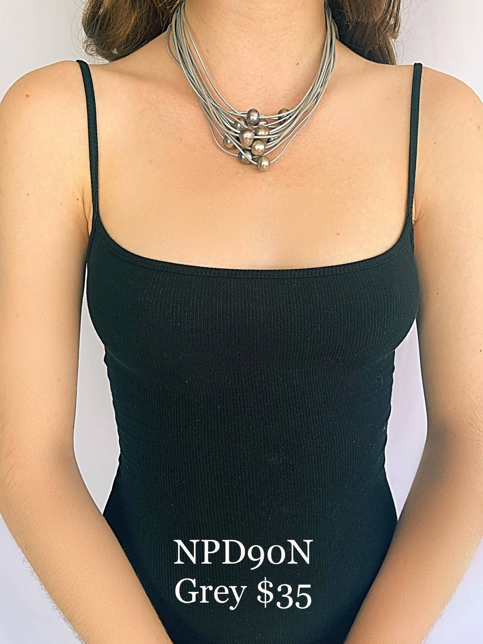 Escape from Paris – wholesale Beaded/pearl necklace – Arabella Necklace