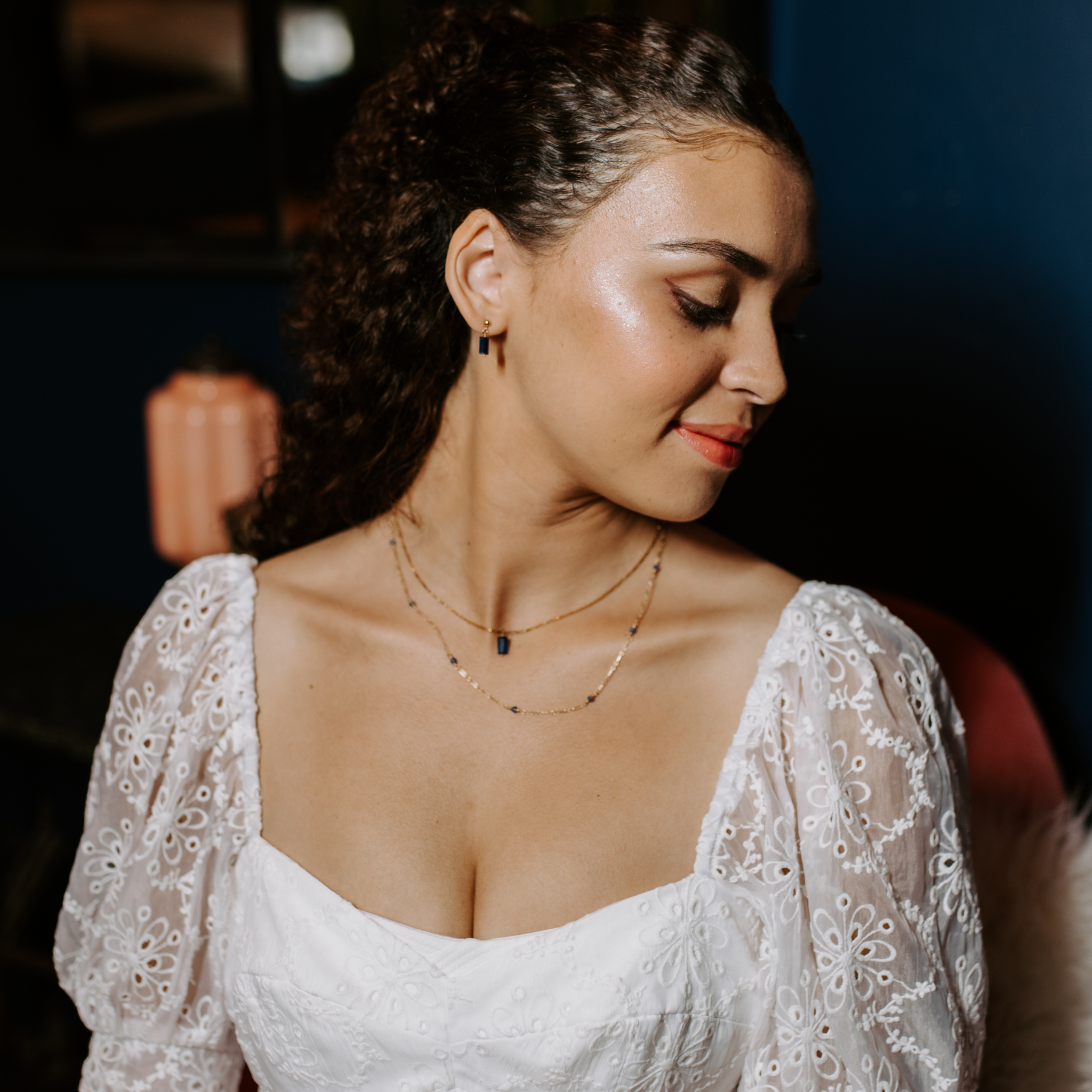 Anna Janelle Jewelry - Wholesale Pendant/Charm Necklace - Nightingale Necklace - Blue Kyanite2