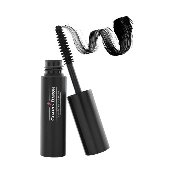 Naturlig sort højtydende mascara | vegansk fugtgivende for engroshandel hos Charly Baron Cosmetics