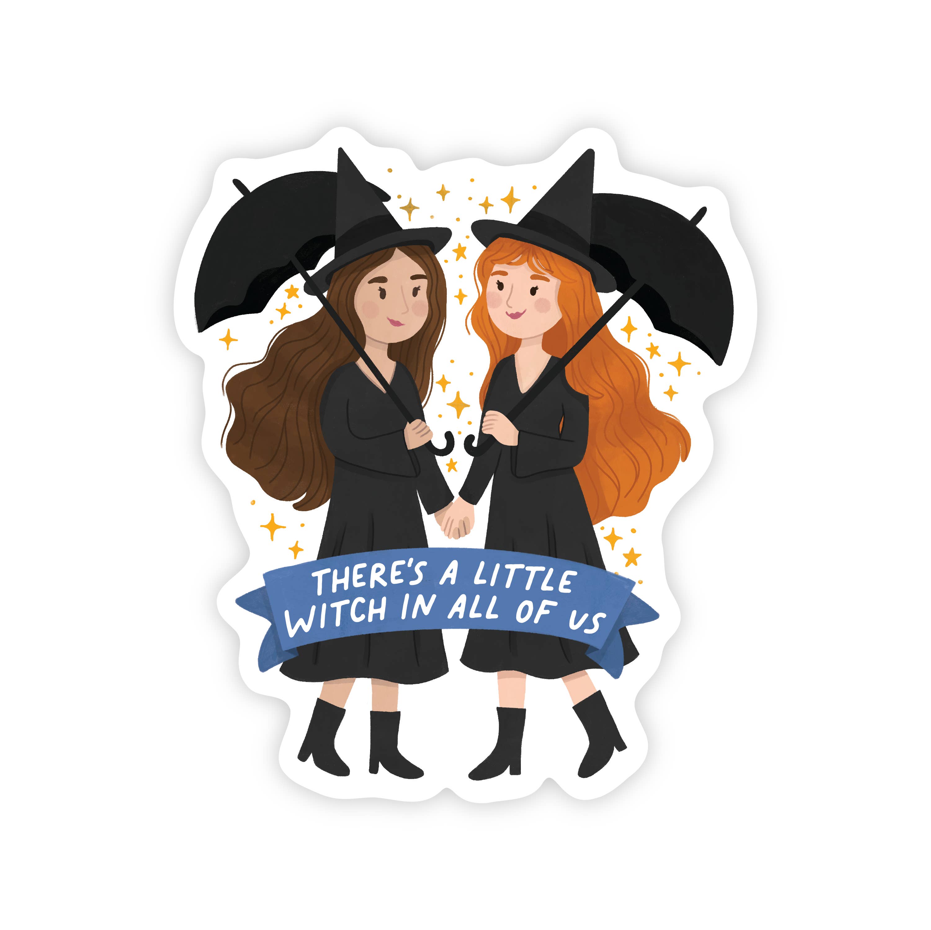 Simple Whimsy - Wholesale Sticker - Practical Witches - Sisters Coven Spooky Vinyl Sticker