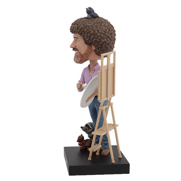 Royal Bobbles - Wholesale Decorative Figurine - Royal Bobbles Bob Ross Collectible Bobblehead Statue