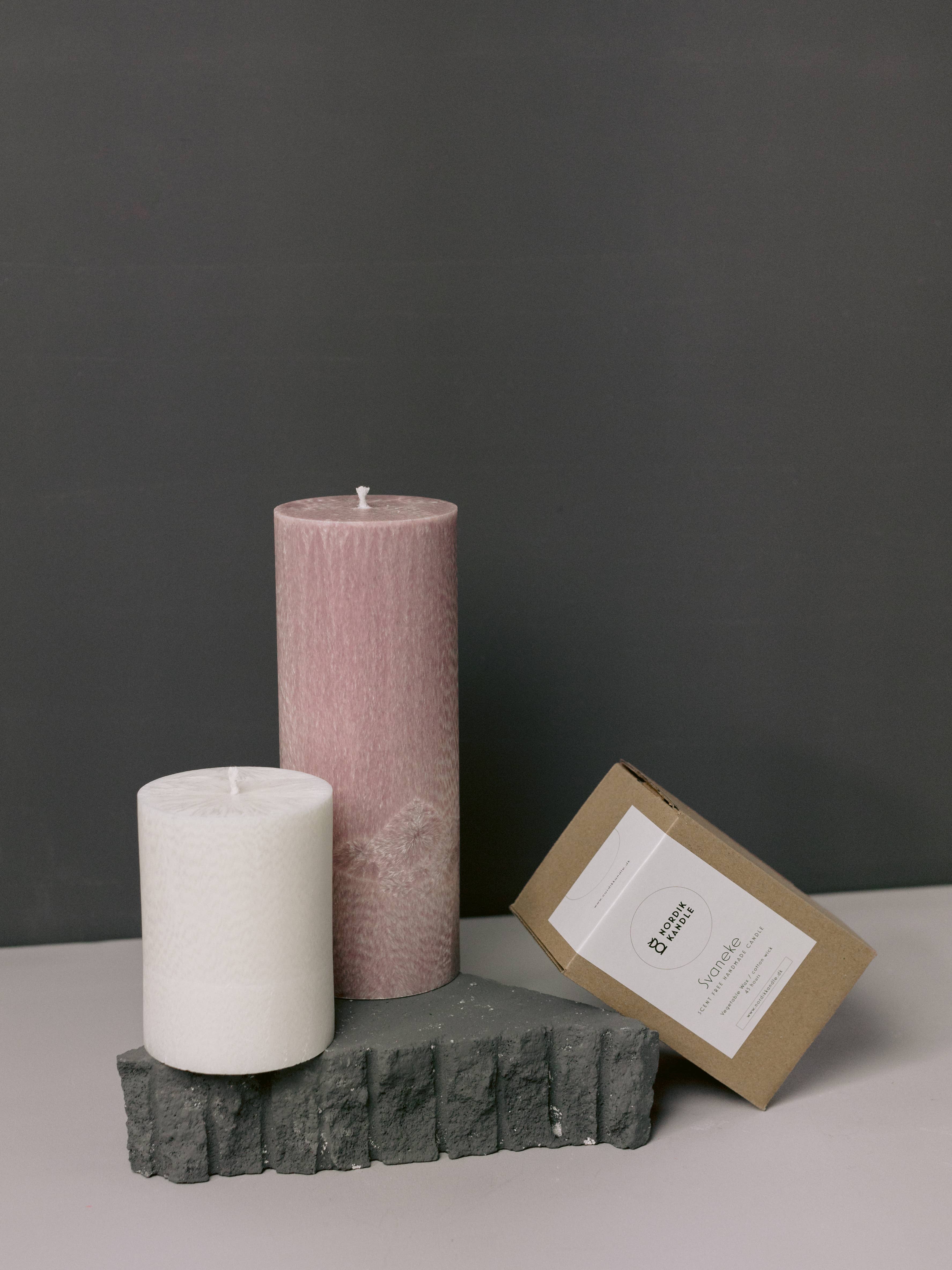 NORDIK KANDLE - Wholesale Pillar Candle - Svaneke Round8
