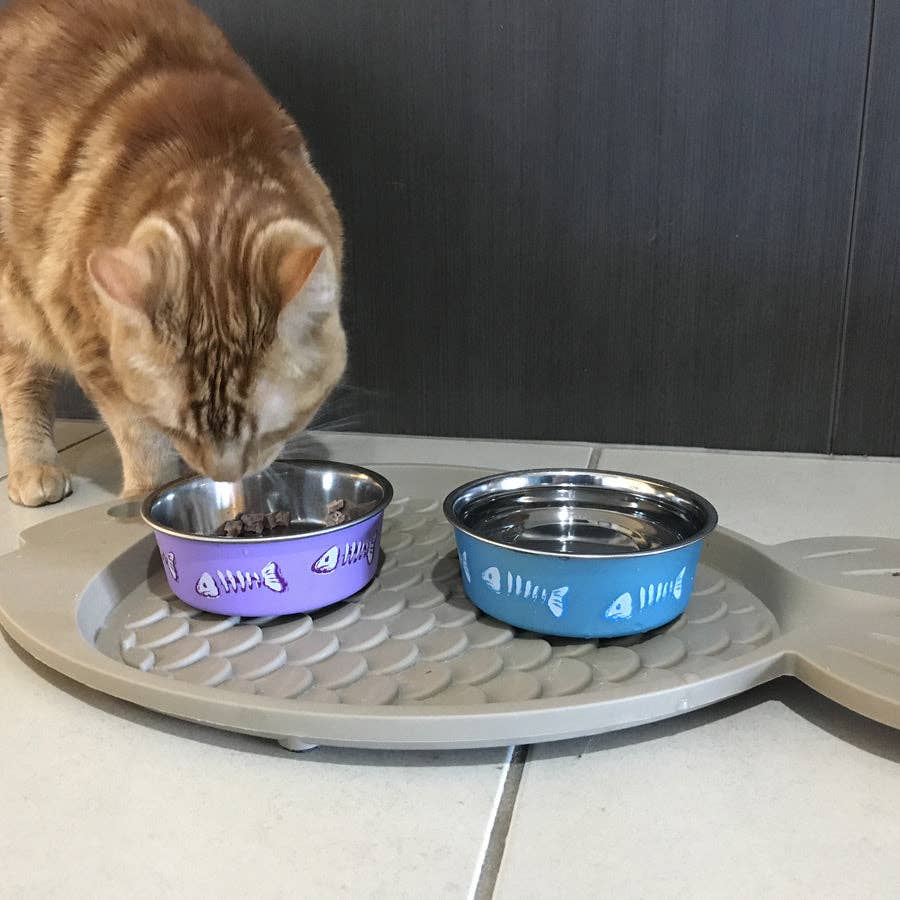 Loving Pets Australia – wholesale Husdjursskål - Katt och hund – Bella Kattbricka Svart2