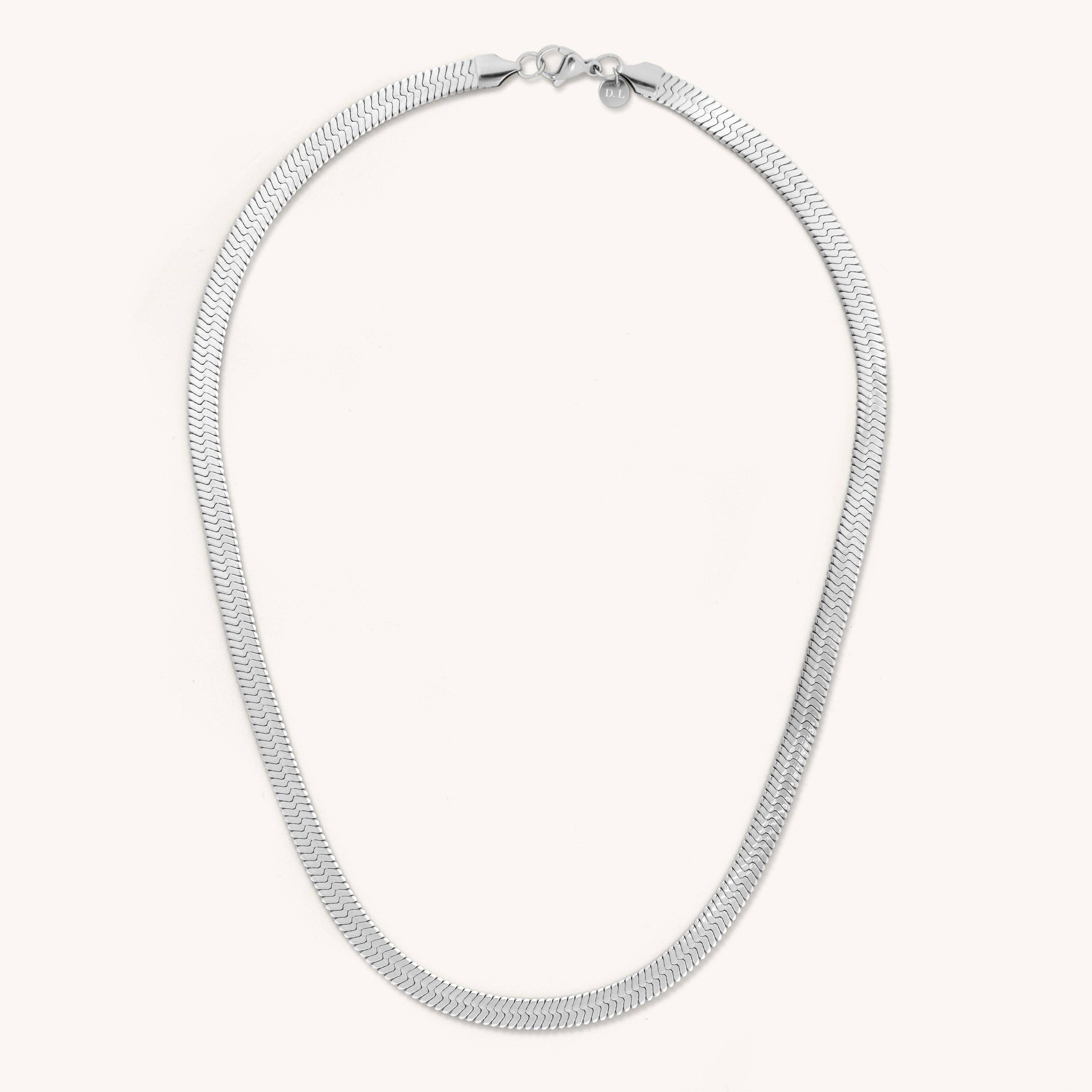 D. Louise – wholesale Link & chain necklace – Essentials Snake Chain Necklace8