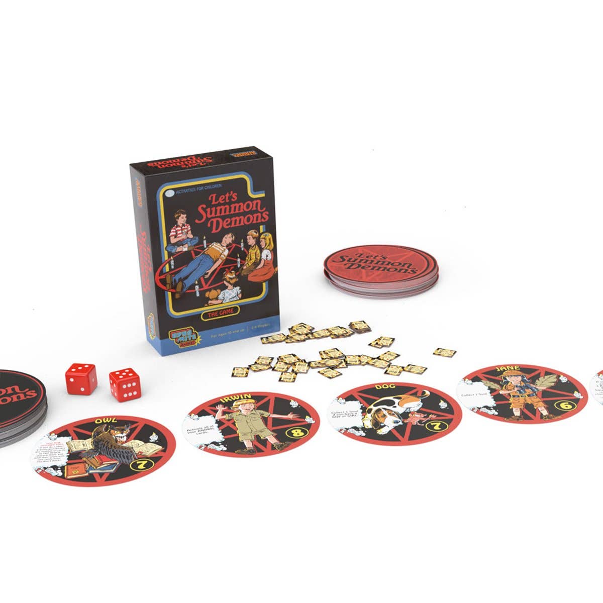 Cryptozoic Entertainment - Wholesale Card Game - Let’s Summon Demons (Steven Rhodes Games Vol. 1)2