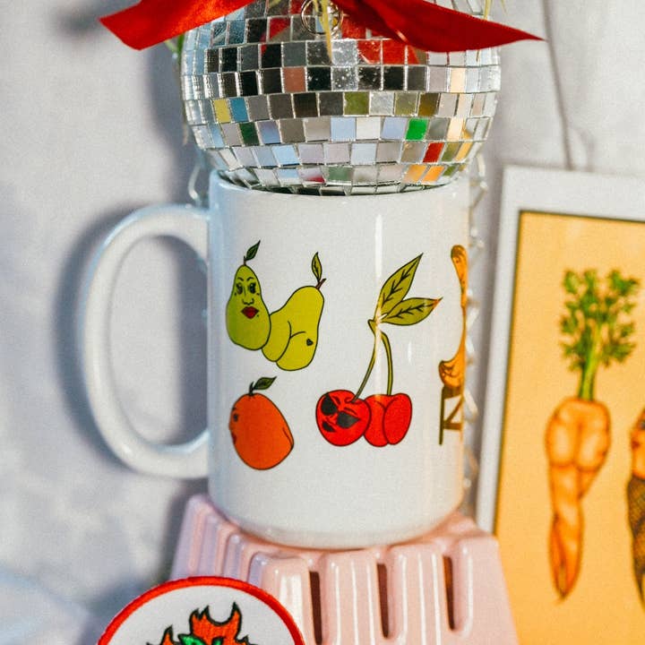 Cheeky Art Studio - Wholesale Coffee Mug - Foodie Booties 15oz Mug1