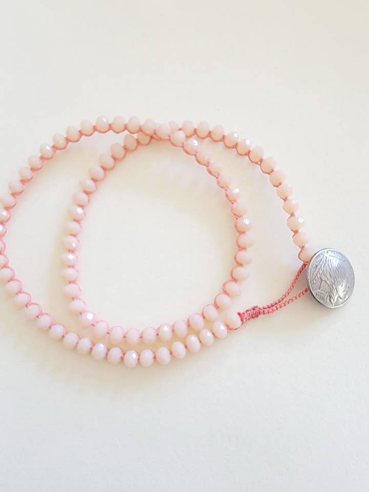 Crystal Beaded Necklace for wholesale by Arrow jewelry Designs