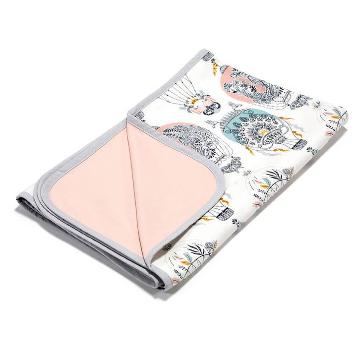 M Light Blanket - Org Cotton - Cappadocia Dream - Pow Pink for wholesale by La Millou USA