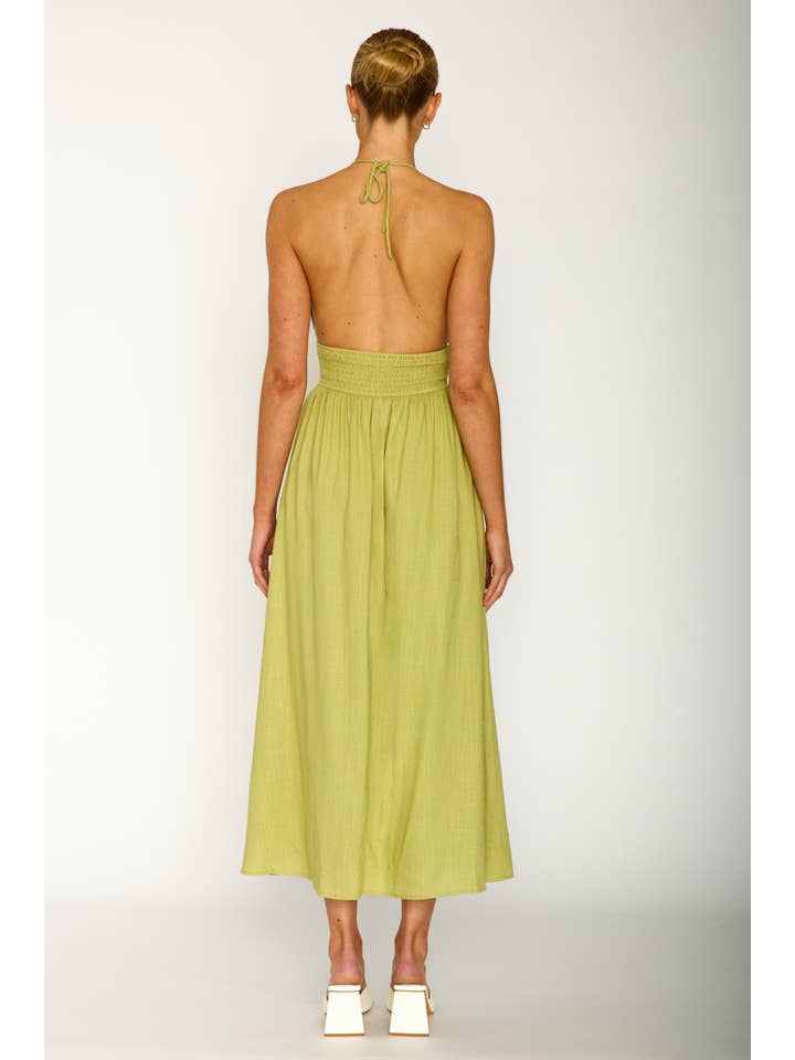 Green Siesta Dress - Sage - TW3785 for wholesale on Faire3