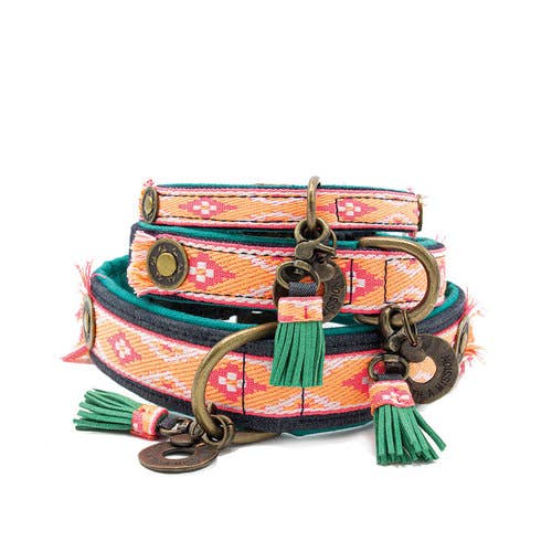 Dog with a Mission - Wholesale Pet Collar - Dog - Lois Dog Collar - Denim | Vegan | Handmade