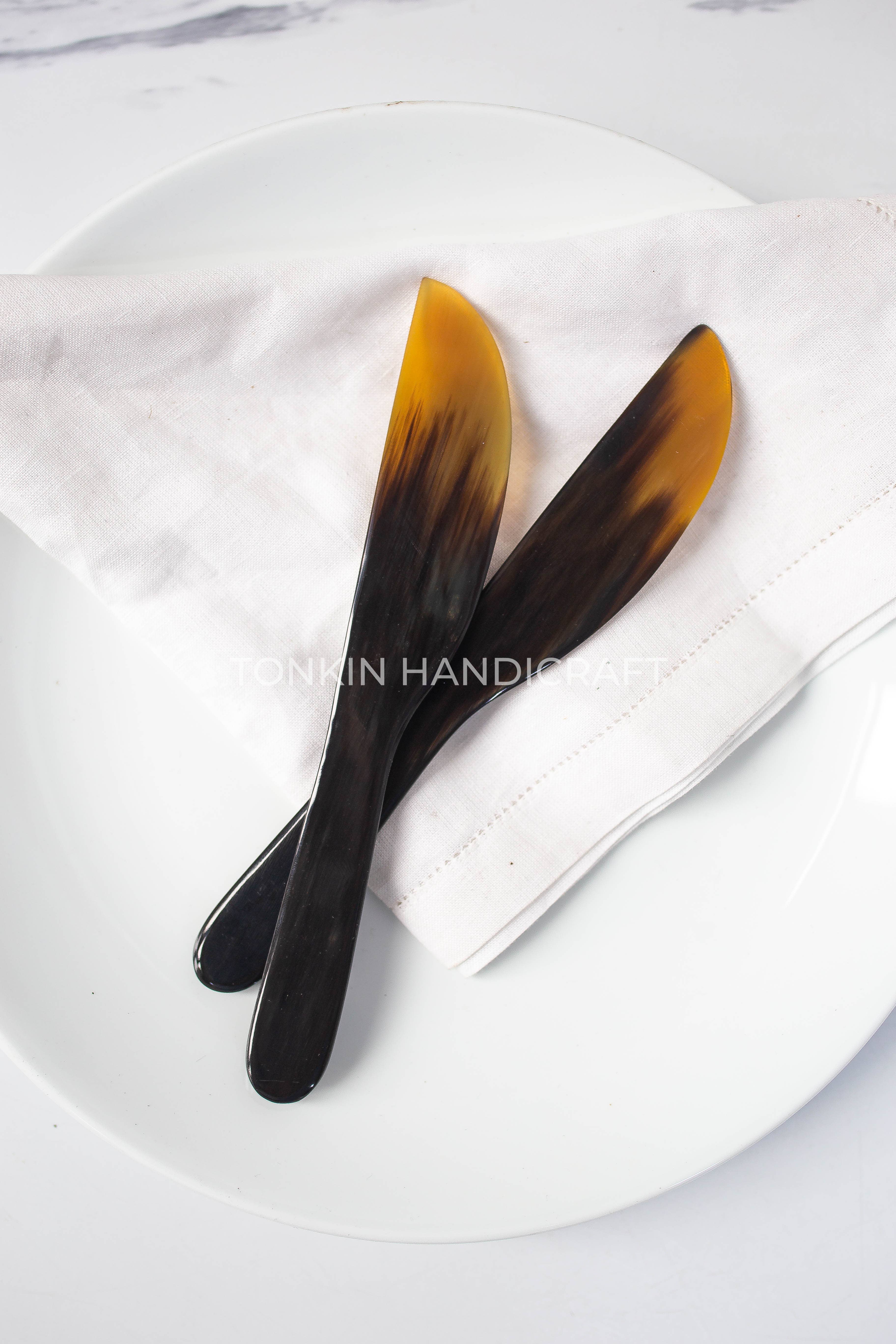 Tonkin Handicraft - Wholesale Cheese Spreader - Lame Horn Butter Spreader 23