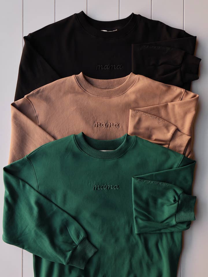 Mama Affirmation Crew Neck for wholesale by Axel & Rose