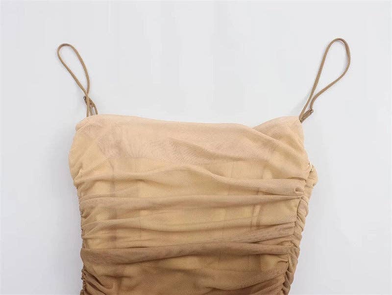 Marayn - Wholesale Dress - Women's - VintageInspired Silk Print Dress Autumns Chic Global Style10