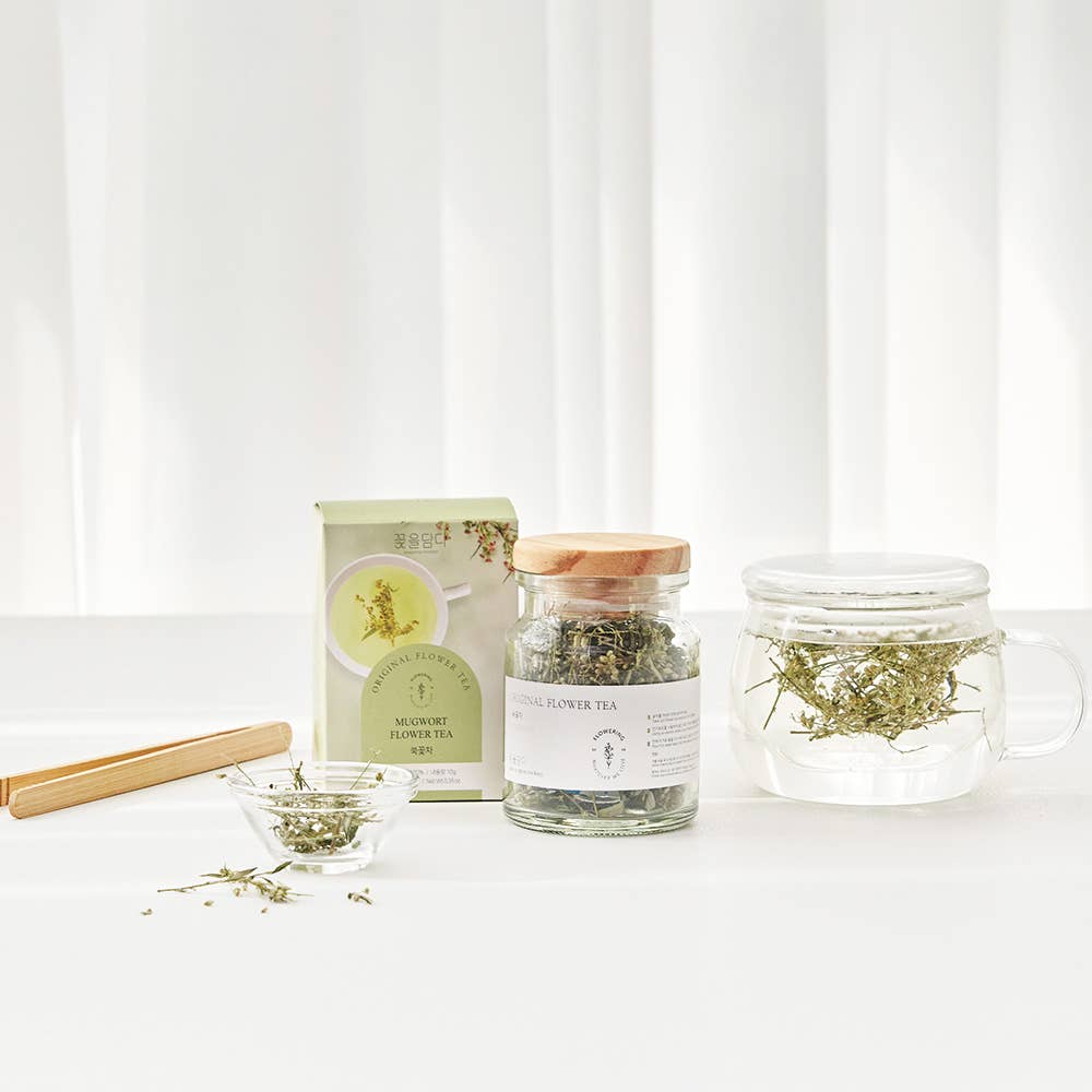 KKOKDAM Premium Flower Tea - Wholesale Loose Tea - Original Flower Tea 10g Glass Jar - 8 Variations5