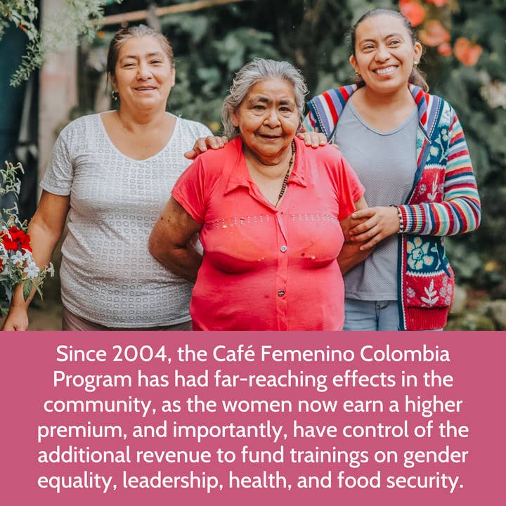 Ferris Coffee & Nut Co. - Wholesale Coffee Beans - Colombia FTO Cafe Femenino (Whole Bean) 10 oz.9