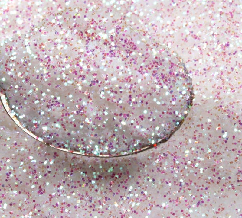 White Flitter - Iridescent Glass Glitter Ice Flakes for wholesale on Faire3