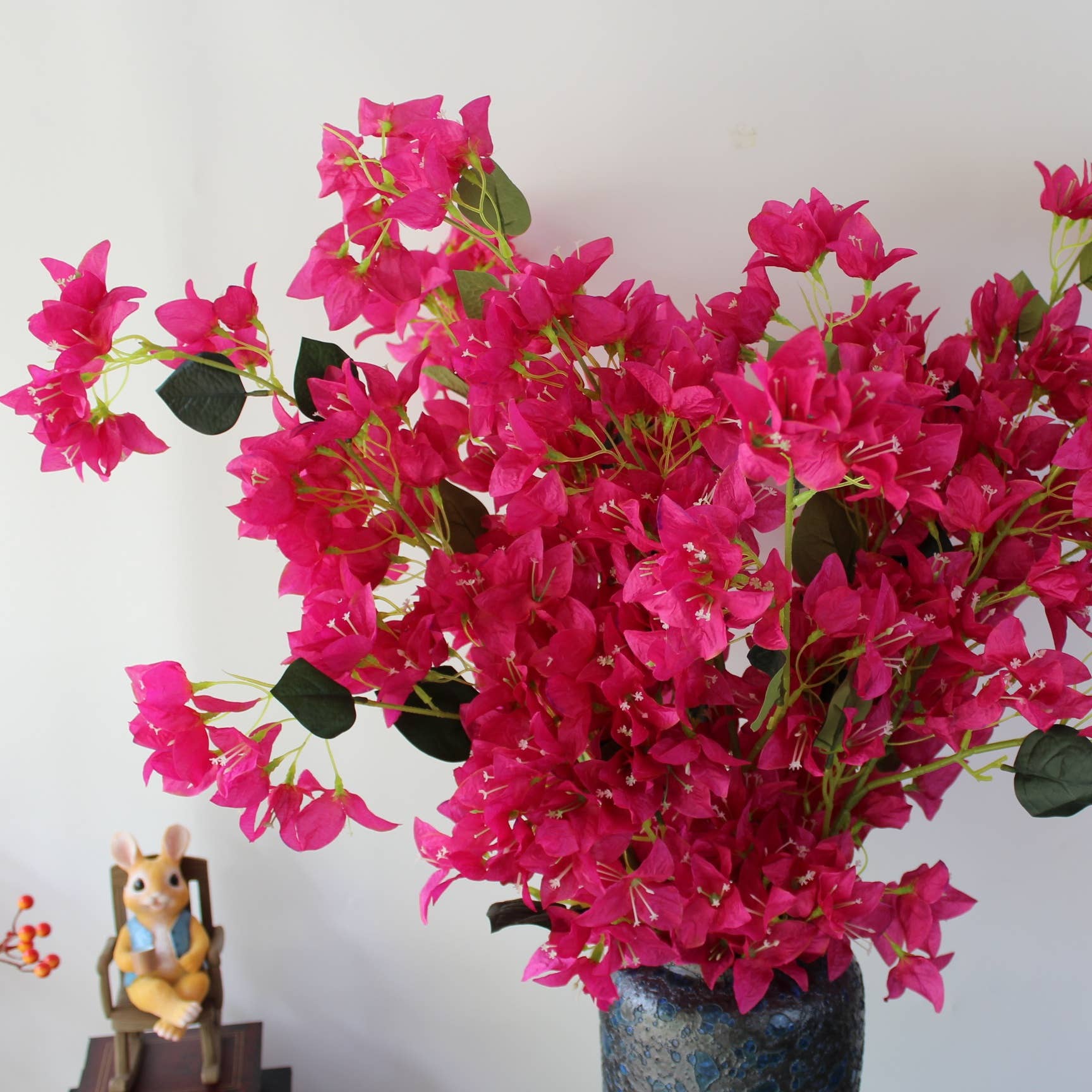 ACNITE(We cover U.S. import duties) - Vendita all'ingrosso Fiori finti - Composizione floreale per matrimonio con bouganville rosa di 120flowers8