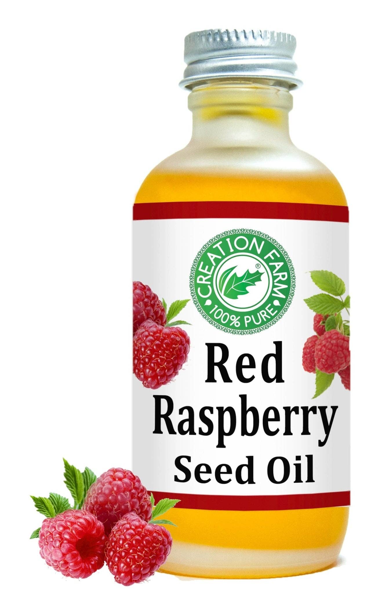 Creation Farm Inc – wholesale Bath/body oil – Red Raspberry Seed Oil Virgin Cold Pressed 2 oz | Creation Farm1