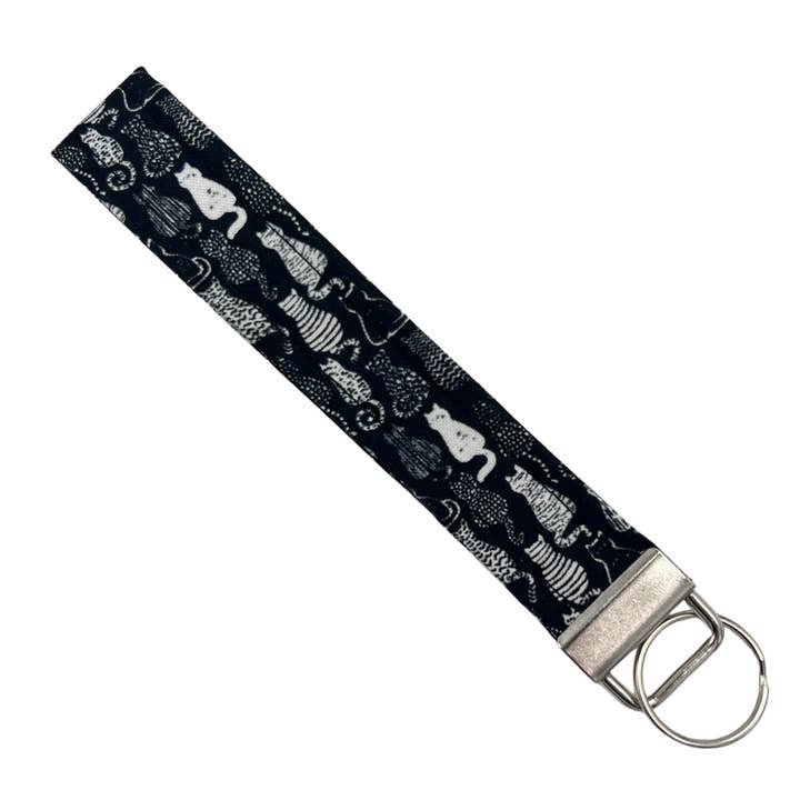 Tiny Cats Schlüsselanhänger aus Stoff, Schlüsselanhänger für den Großhandel von The Sticker Lab