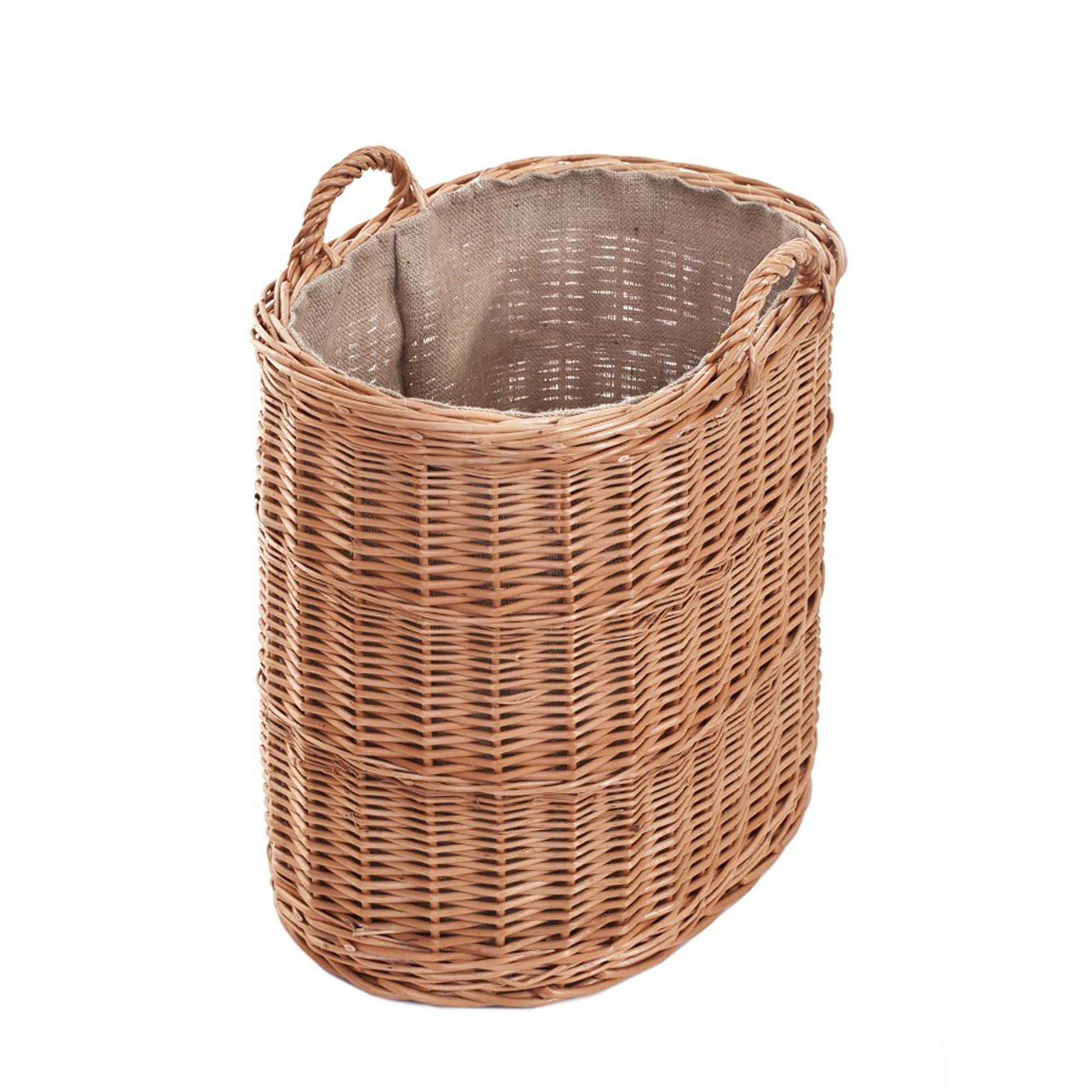 The Wicker Stories - Wholesale Basket - Wicker Fireplace Basket, Firewood Basket, High1