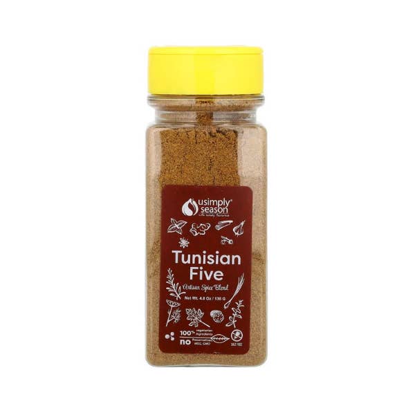 Amboseli Foods - Wholesale Dried Spice Mix - USimplySeason Tunisian Five - Case of 6 - 4.8oz