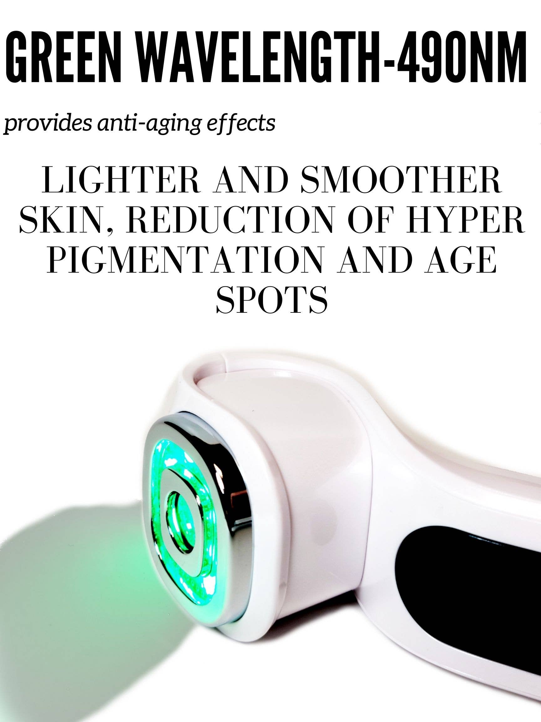 ZAQ Skin + Body Care - Wholesale Electronic Skincare Device - Facial Rejuvenation Device - 7 LED, RF, EMS, Sonic Vibration8