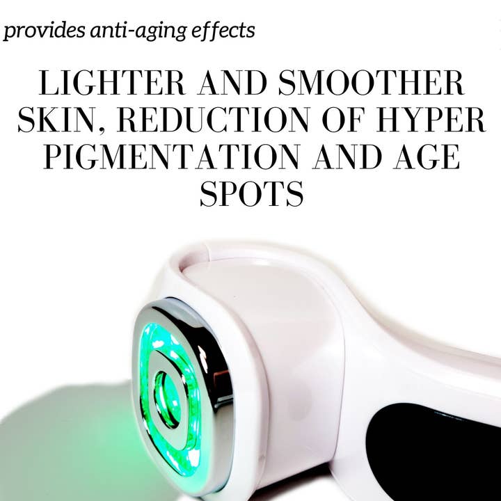 ZAQ Skin + Body Care - Wholesale Electronic Skincare Device - Facial Rejuvenation Device - 7 LED, RF, EMS, Sonic Vibration8