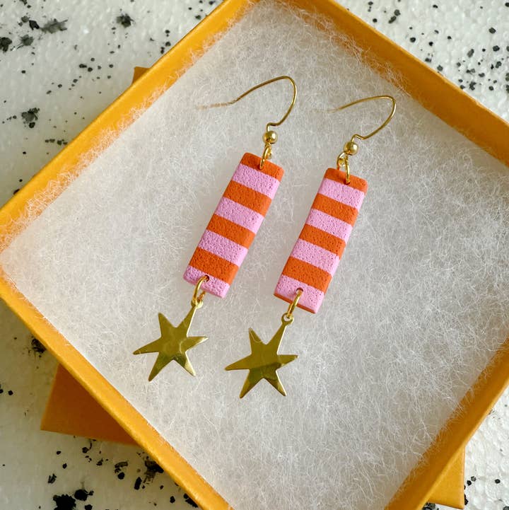 Lemon Lee Studio - Wholesale Dangle Earrings - Maxine Star Earrings0