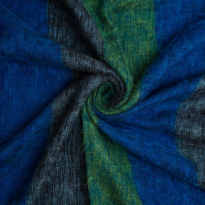 ART HIMALAYAN TRADING LTD - Wholesale Throw blanket - Extra Soft Yak wool Travel Throw Blanket 46"x90" Handmade 2