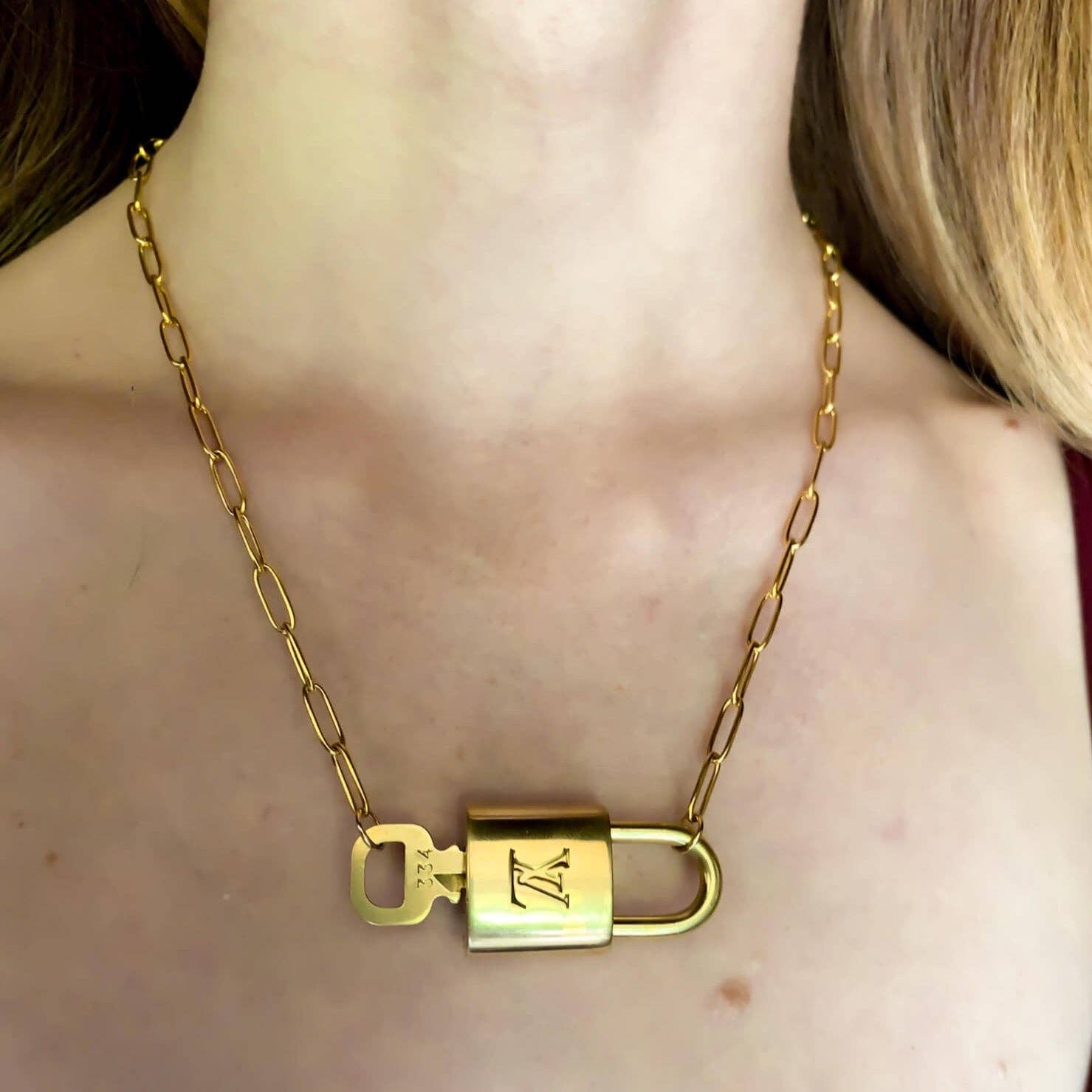 DRIP JEWELRY - Wholesale Pendant/Charm Necklace - Locked Up Necklace3