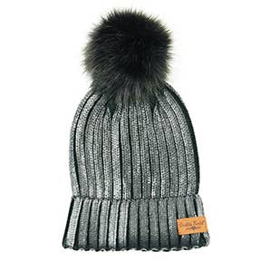 DM Merchandising - Wholesale Beanie - Women's - Britt's Knits Glacier Knit Pom Hat Open Stock