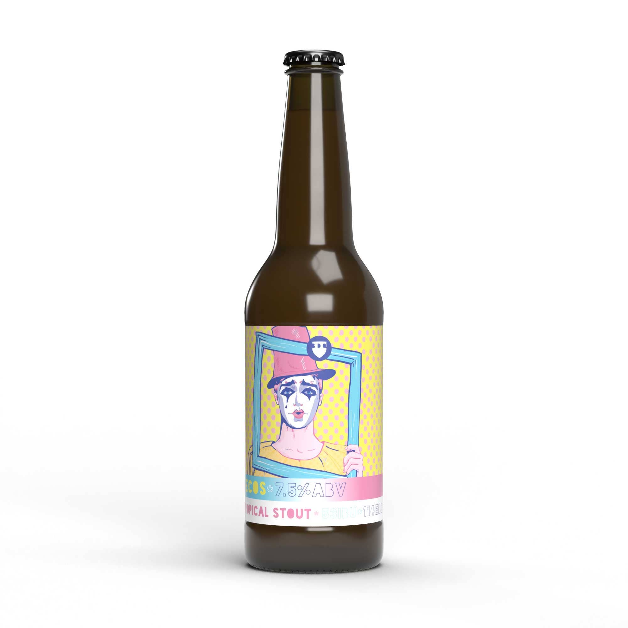 BDQ Beer Co. - Wholesale Beer - 6 x 33cl Bottle Craft Beer - Fécos (Tropical Stout) 7.2%1