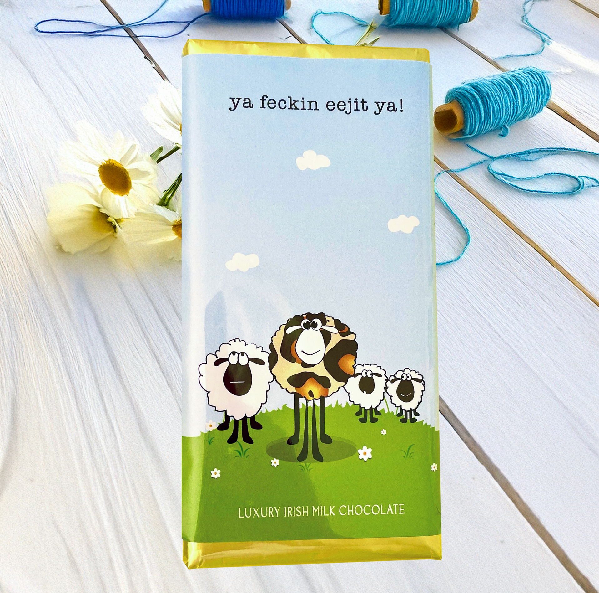 Sweet Living Kilkenny - Wholesale Chocolate Bar - Ya Feckin eejit ya!3