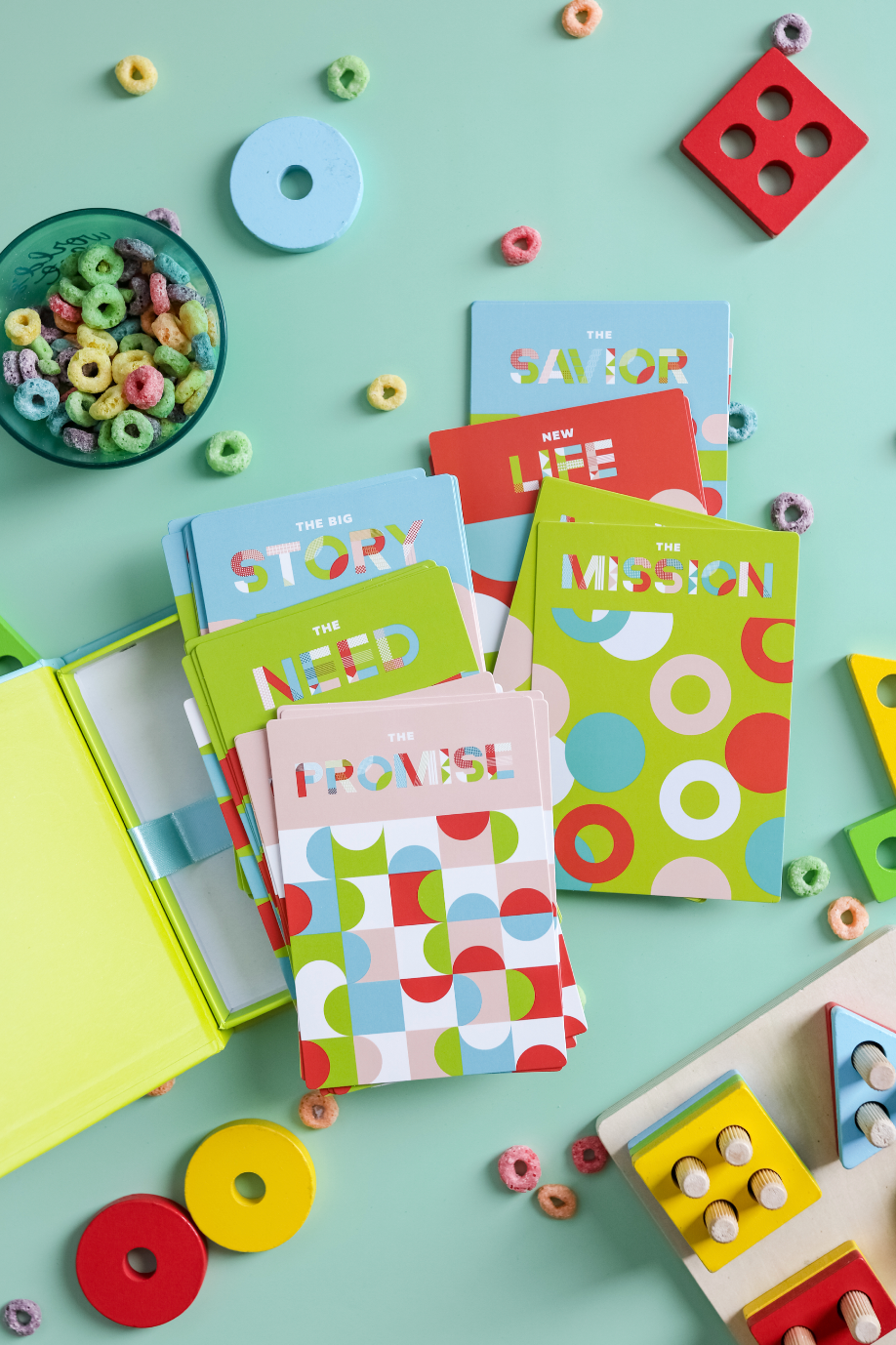 Tiny Theologians - Wholesale Learning Cards - Kids & Baby - The Gospel Changes Everything Family Devotional Cards4