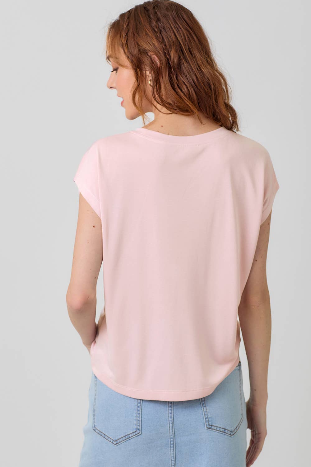 Mystree - Wholesale Knit Top - Women's - 20020 Front Ruche Modal Top 38