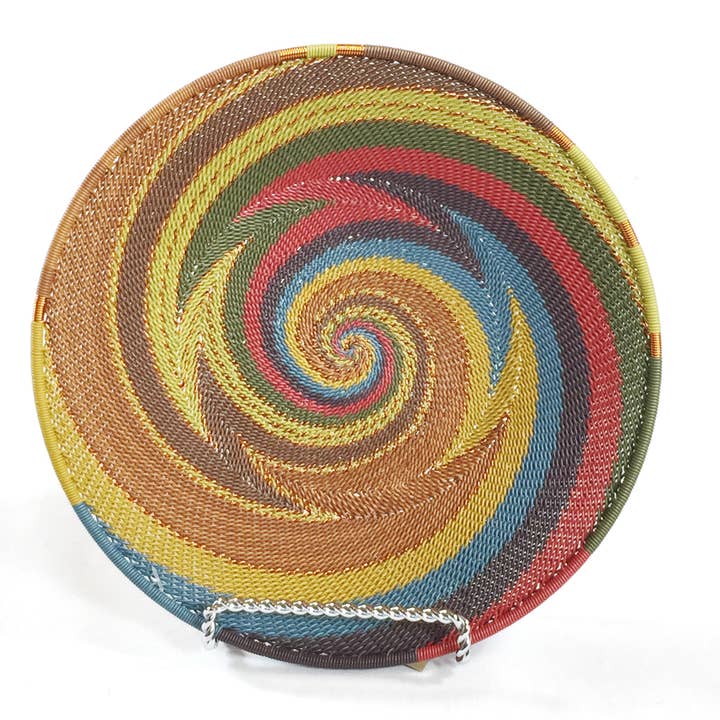Bridge for Africa - Wholesale Decorative plate/dish/bowl - TW Collection - Painted Desert2